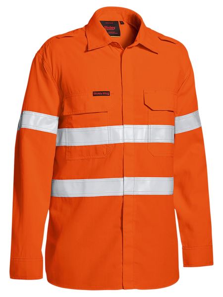 TENCATE TECASAFE® PLUS 700 TAPED HI VIS FR VENTED SHIRT