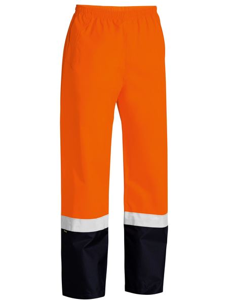 TAPED HI VIS RAIN SHELL PANTS - Image 3