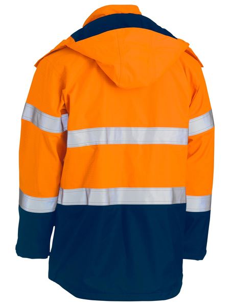 TAPED HI VIS FR WET WEATHER SHELL JACKET - Image 2