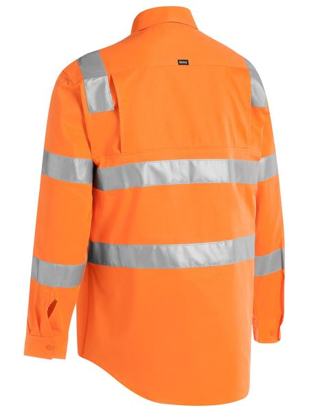 TAPED BIOMOTION COOL LIGHTWEIGHT HI VIS SHIRT - Image 2