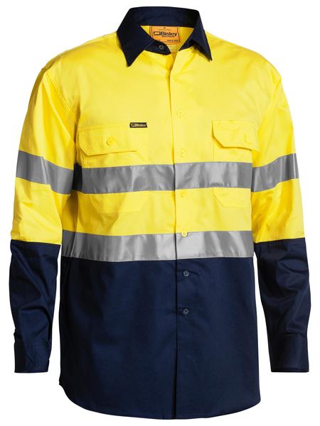 TAPED HI VIS COOL LIGHTWEIGHT SHIRT (5X EMBROIDERY PACK) - Image 3