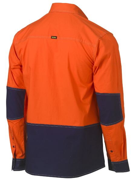 FLX & MOVE™ TWO TONE HI VIS UTILITY SHIRT - Image 2