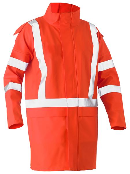 X TAPED HI VIS STORM JACKET - Image 3