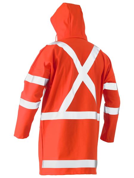 X TAPED HI VIS STORM JACKET - Image 2