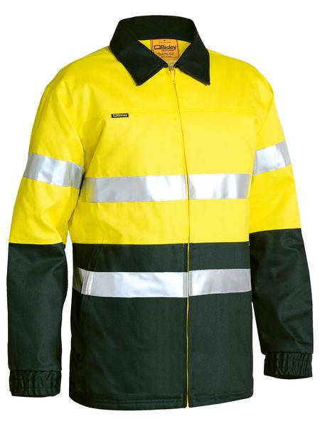 58 TAPED HI VIS DRILL JACKET