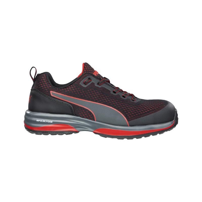 Speed Black/Red Low