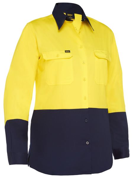 Women's Cool Lightweight Hi Vis Drill Shirt