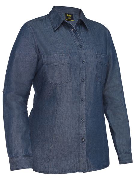 Womens Denim Work Shirt