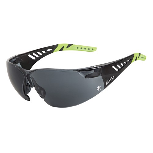 500BS Biosphere Black/Lime Green Temple AF/AS Smoke Lens