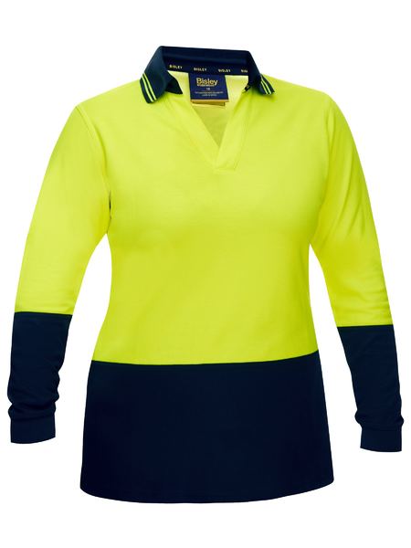 Women's Hi Vis V-Neck Polo