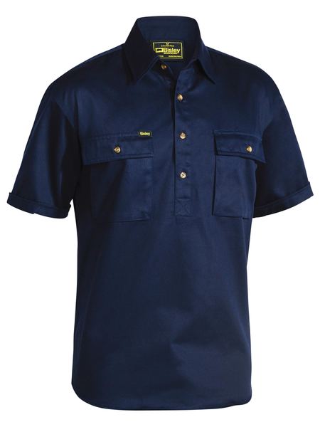 300 Closed Front Cotton Drill Shirt