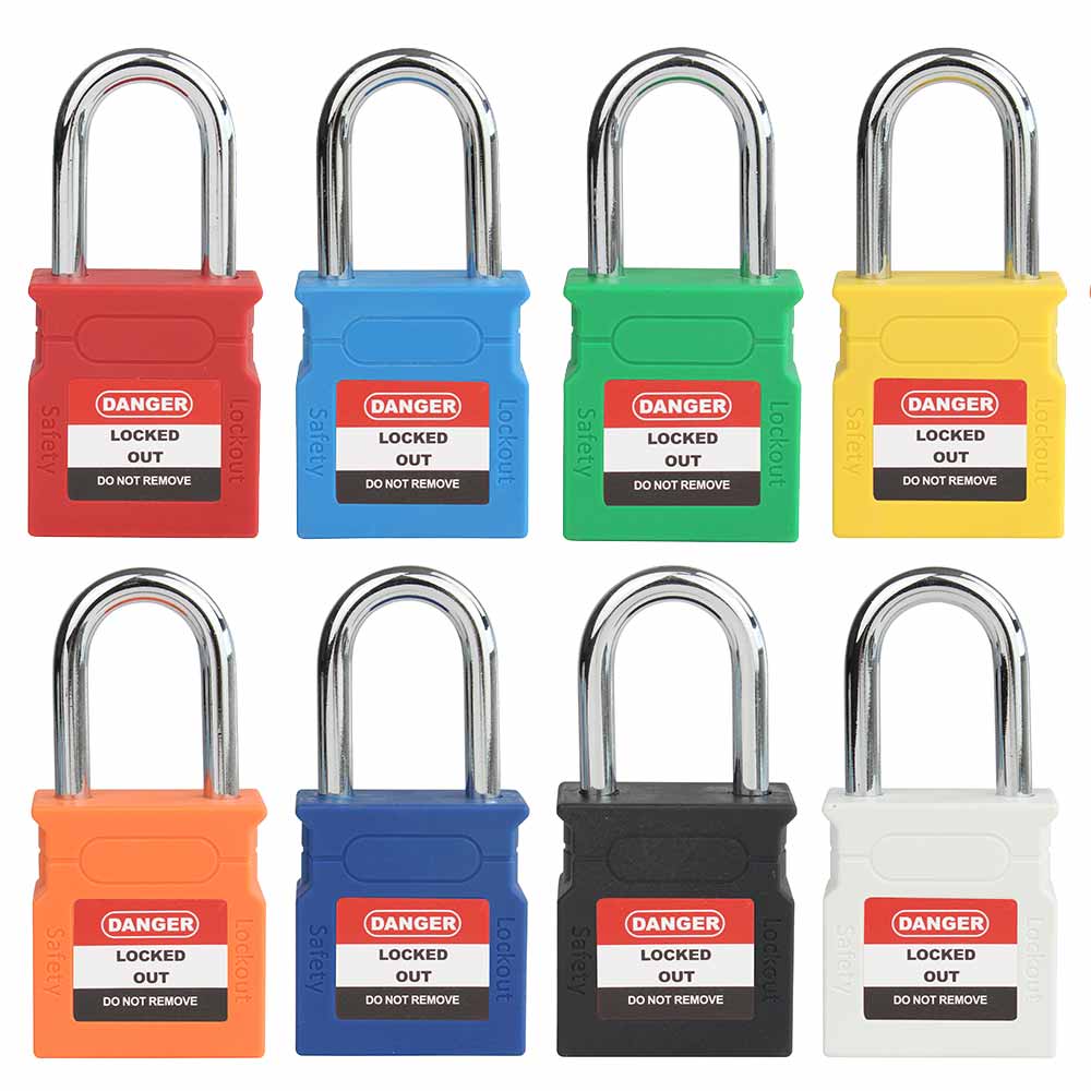 Padlock Chrome Plated Steel Shank 38mm – Volt Safety