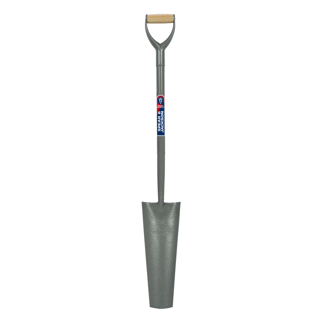 Contractor Draining Spade