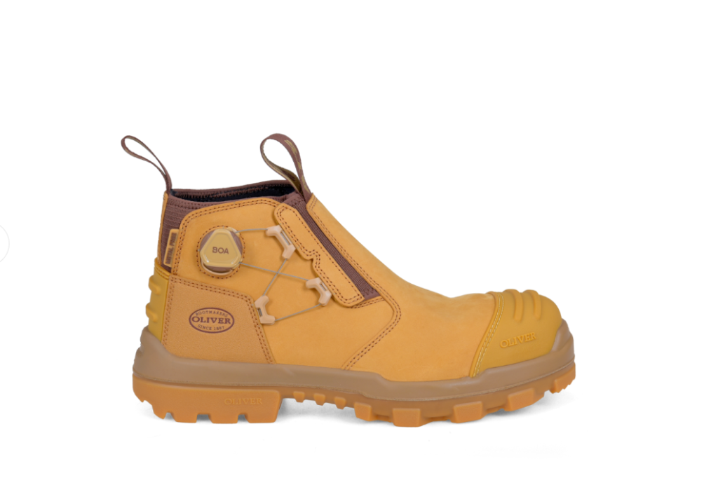 Wheat Elastic Sided BOA Boot